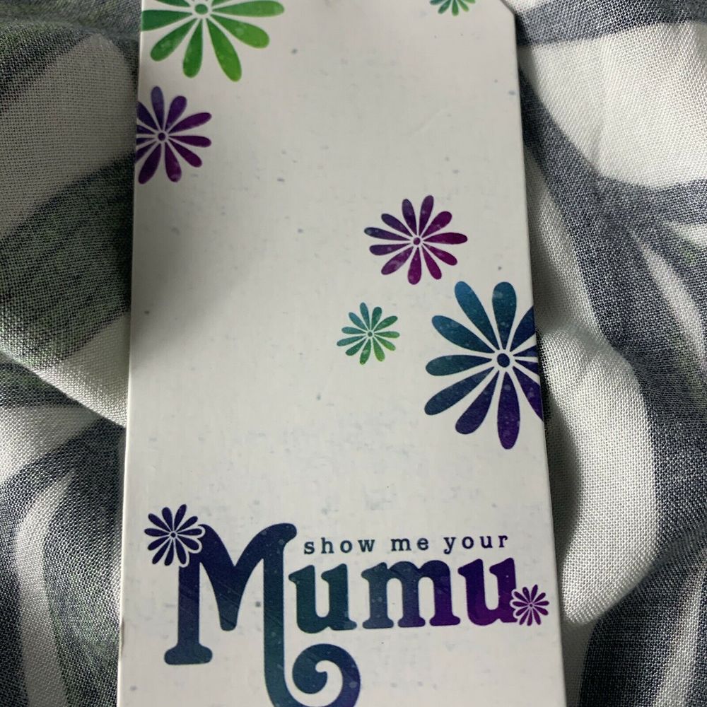 Show Me Your MuMu Palm Leaves Tied Crop Top Size M - Picture 10 of 12